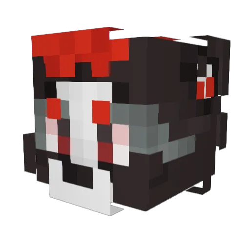 Bananengam2 Minecraft avatar head, 3D render
