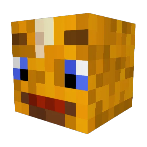 Bananenschil023 Minecraft avatar head, 3D render
