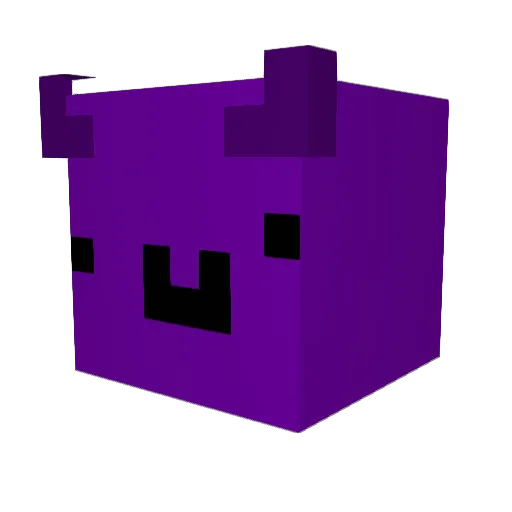 Banang_ Minecraft avatar head, 3D render