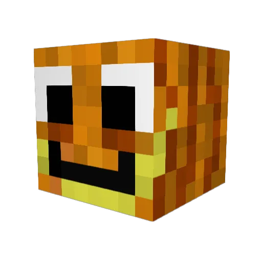 Banani2 Minecraft avatar head, 3D render