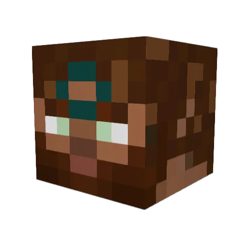 Banboy29 Minecraft avatar head, 3D render