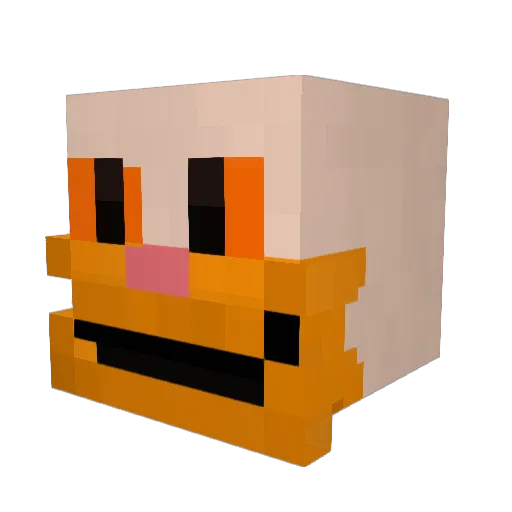 Minecraft-Avatar von BandanaGuy: Kopf als 3D-Render