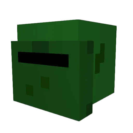 BandanaMan671 Minecraft avatar head, 3D render