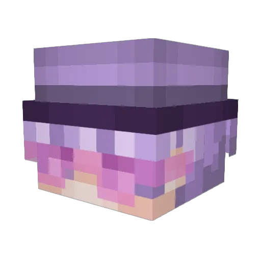 Bandis_ Minecraft avatar head, 3D render