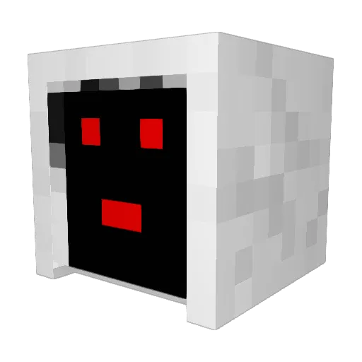 BanditSigma Minecraft avatar head, 3D render