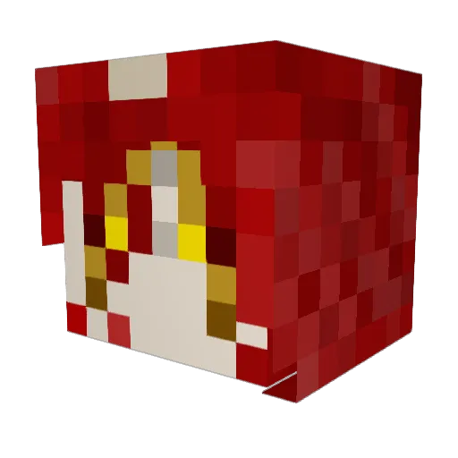 Bandit_Veteran Minecraft avatar head, 3D render
