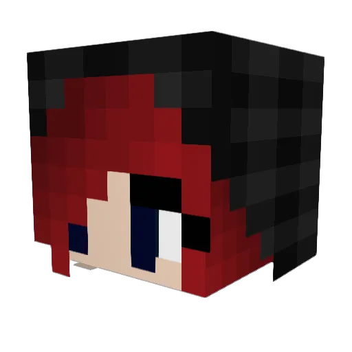 Bandito6660 Minecraft avatar head, 3D render