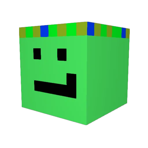 Banditt90 Minecraft avatar head, 3D render
