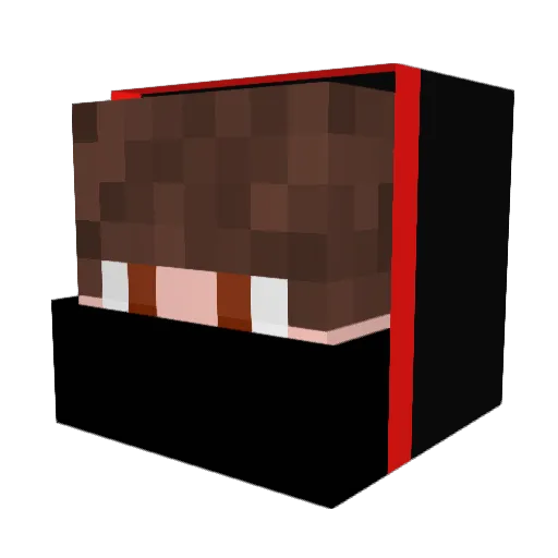 BandyTerror9388 Minecraft avatar head, 3D render