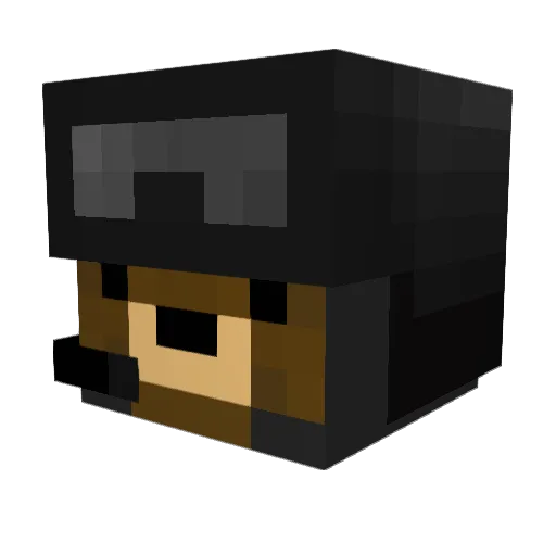 Bandy_Ball Minecraft avatar head, 3D render