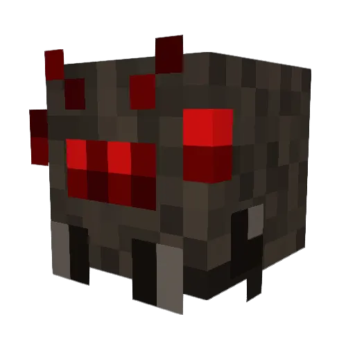 Bane287 Minecraft avatar head, 3D render