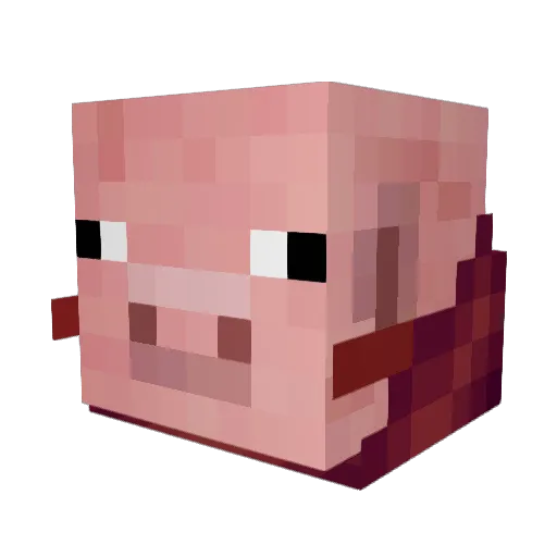 Baneblade38 Minecraft avatar head, 3D render