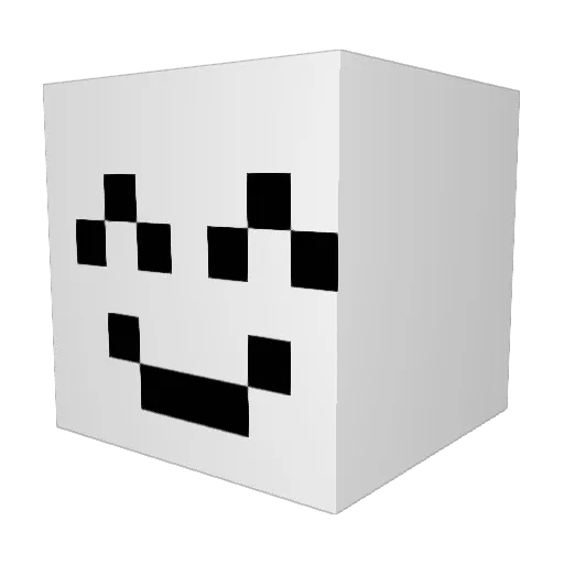 BangSa1111 Minecraft avatar head, 3D render