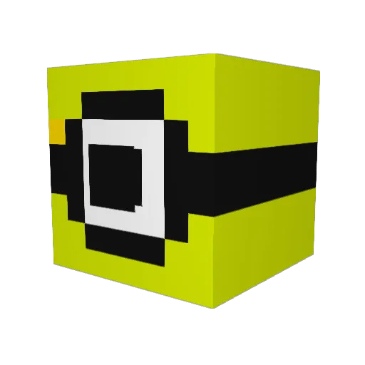 Banhammer23414 Minecraft avatar head, 3D render