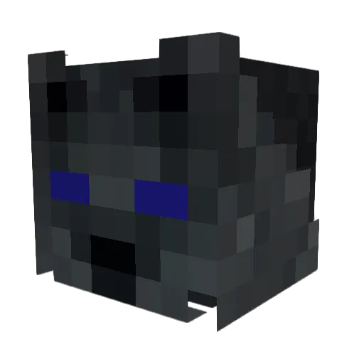 BanidoPqDou20CPS Minecraft avatar head, 3D render