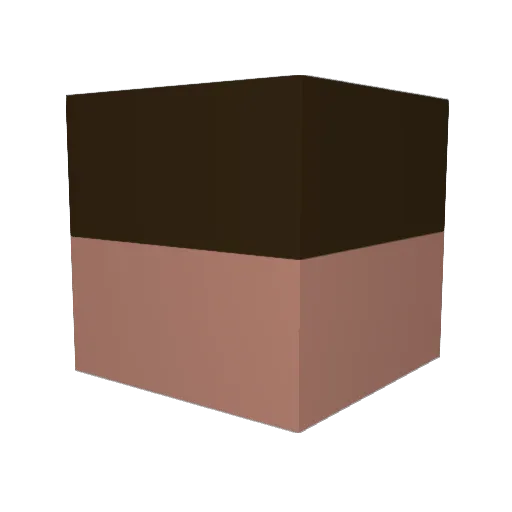 BanjoDave Minecraft avatar head, 3D render