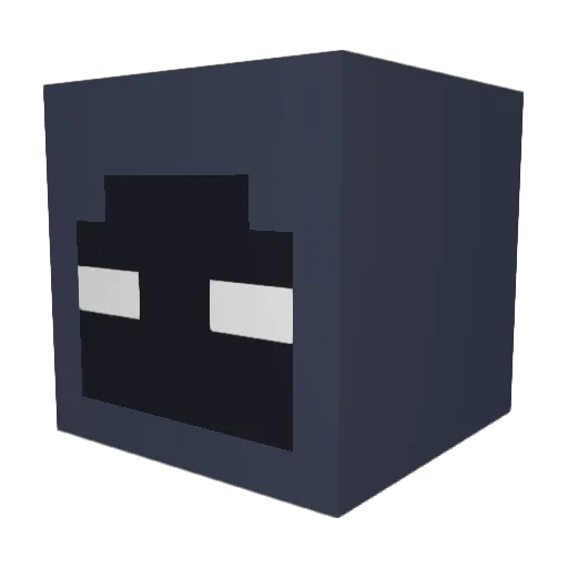 BanjoJam Minecraft avatar head, 3D render