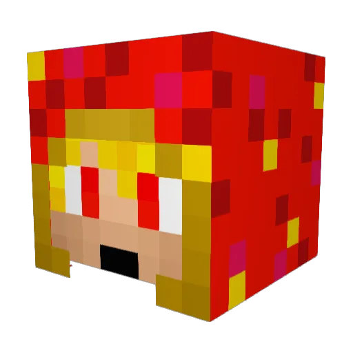 Banjo_Bandit78 Minecraft avatar head, 3D render
