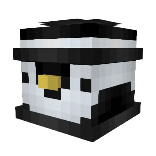 Banjo_DX Minecraft avatar head, 3D render