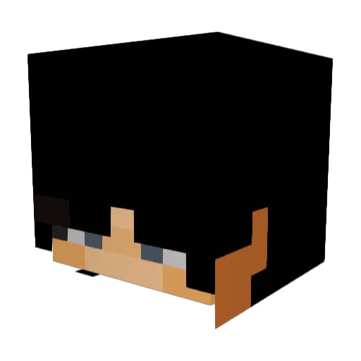 Bank4789Snap Minecraft avatar head, 3D render