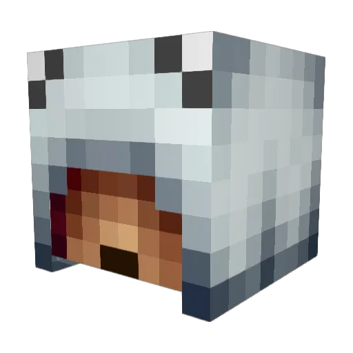 BankOfDa_PDOG Minecraft avatar head, 3D render