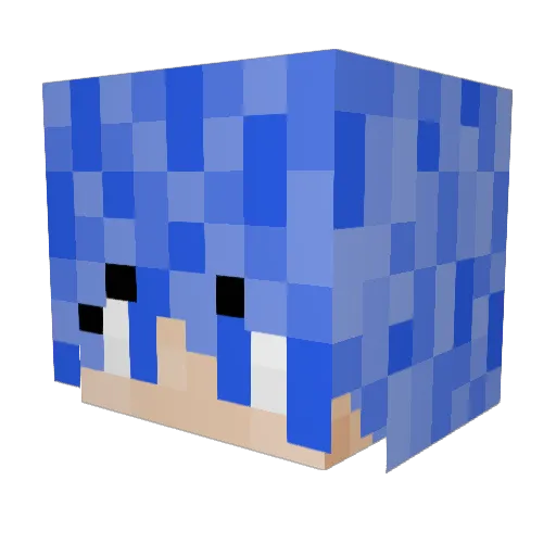 Bankkungza09 Minecraft avatar head, 3D render