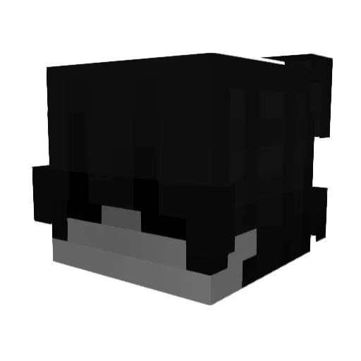 Bankspeicher Minecraft avatar head, 3D render