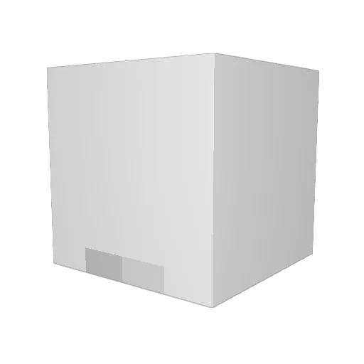 Banna64 Minecraft avatar head, 3D render
