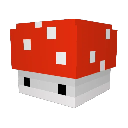 Bannanasoup Minecraft avatar head, 3D render
