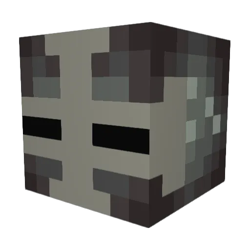 Bannistl Minecraft avatar head, 3D render