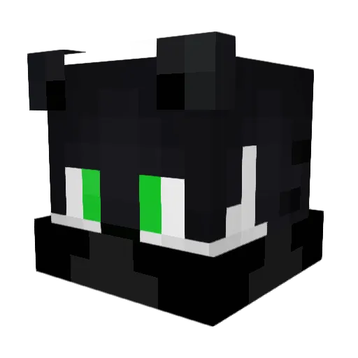 BanntMxrvin Minecraft avatar head, 3D render