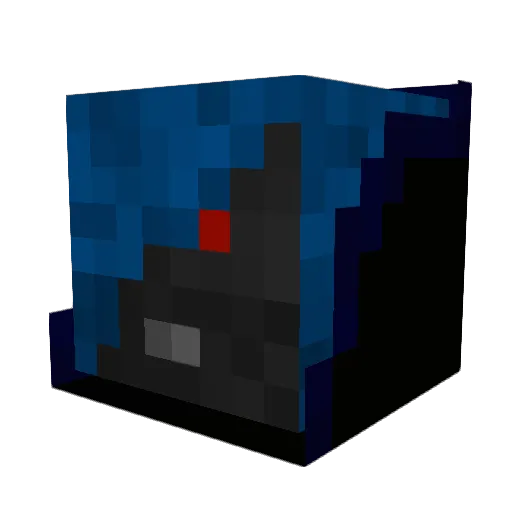 BannyLai Minecraft avatar head, 3D render