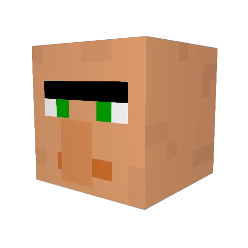 BansheeZqck Minecraft avatar head, 3D render