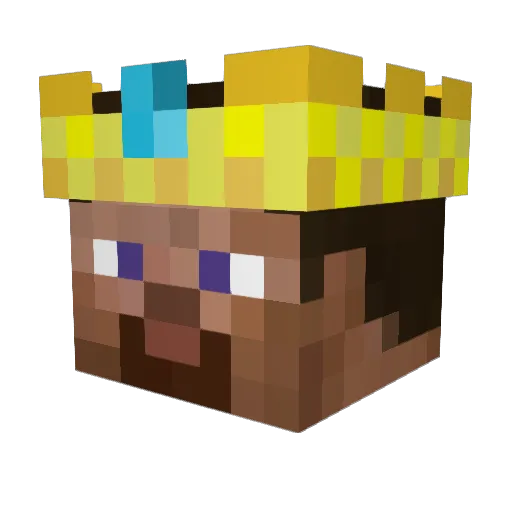 Banshee_3 Minecraft avatar head, 3D render