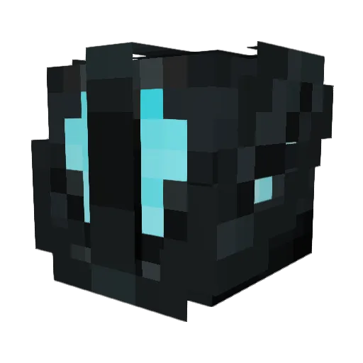 BantaSanta303 Minecraft avatar head, 3D render