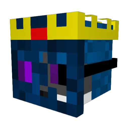 BanterBoy64 Minecraft avatar head, 3D render