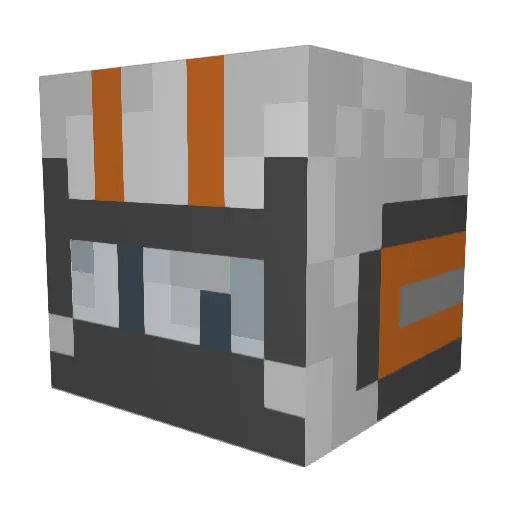 Banzai944 Minecraft avatar head, 3D render