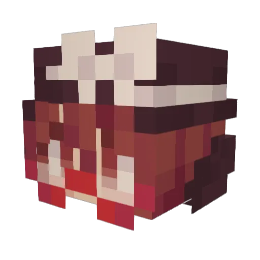 Banzai_Shorito Minecraft avatar head, 3D render