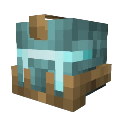 Banzaibaz Minecraft avatar head, 3D render
