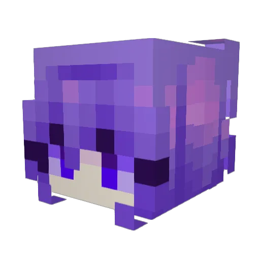 Bao_4770 Minecraft avatar head, 3D render