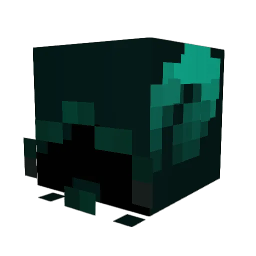 Bapho66 Minecraft avatar head, 3D render
