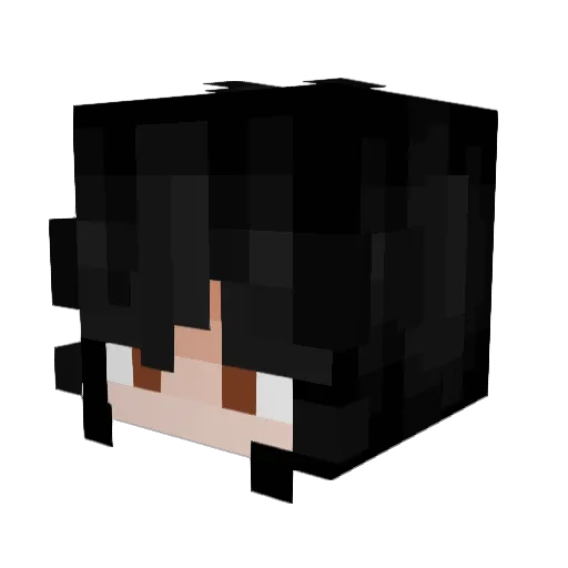 BapleTheSheep Minecraft avatar head, 3D render