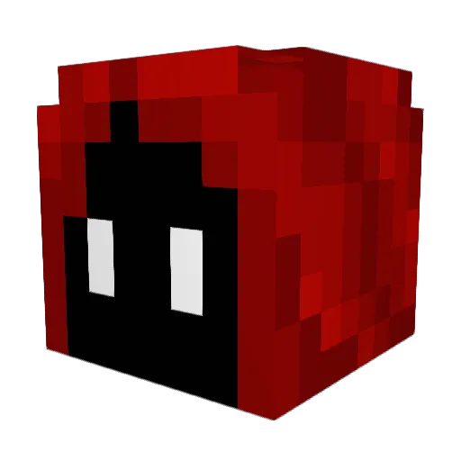 BappoSombrero Minecraft avatar head, 3D render