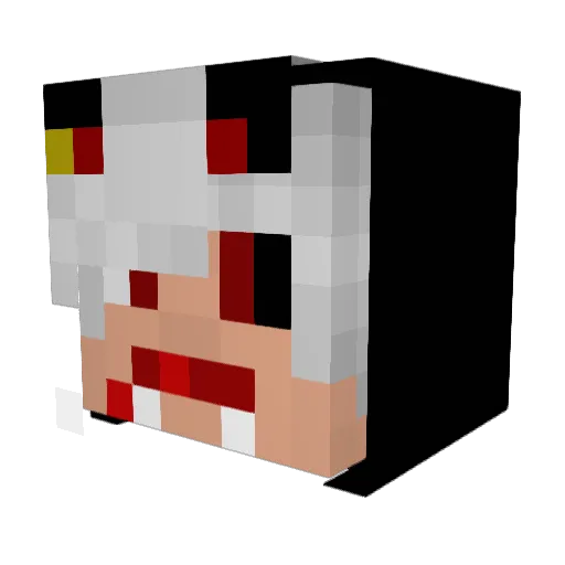 Baptista111 Minecraft avatar head, 3D render