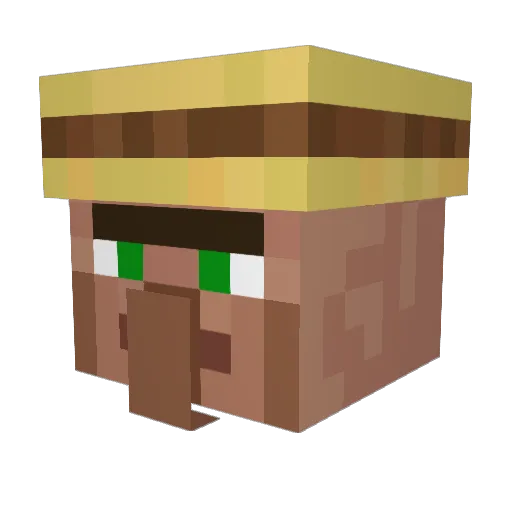 BarBruhhh Minecraft avatar head, 3D render