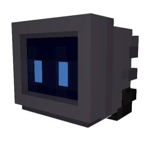 BarKen13 Minecraft avatar head, 3D render