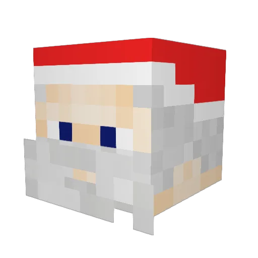 BarPin Minecraft avatar head, 3D render