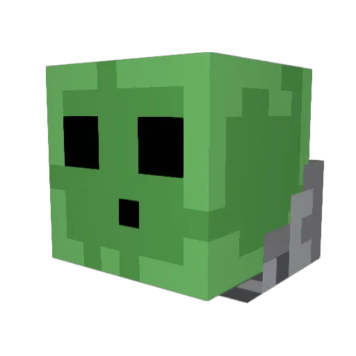 Baraka199 Minecraft avatar head, 3D render