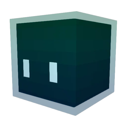Barakton Minecraft avatar head, 3D render
