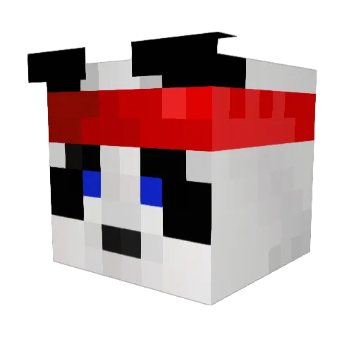 Barbarian_Jr Minecraft avatar head, 3D render